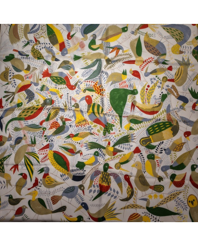 Carré Hermès au motif artistique