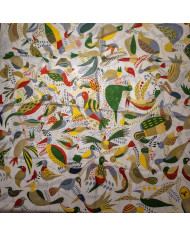 Carré Hermès au motif artistique