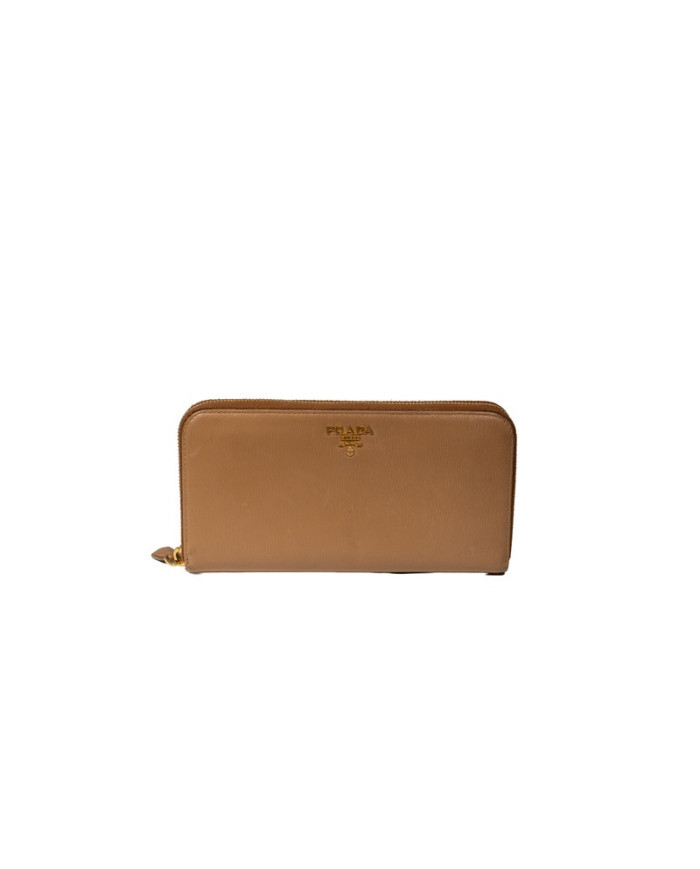 Portefeuille Prada zippé