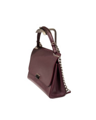 Sac à main en cuir lisse